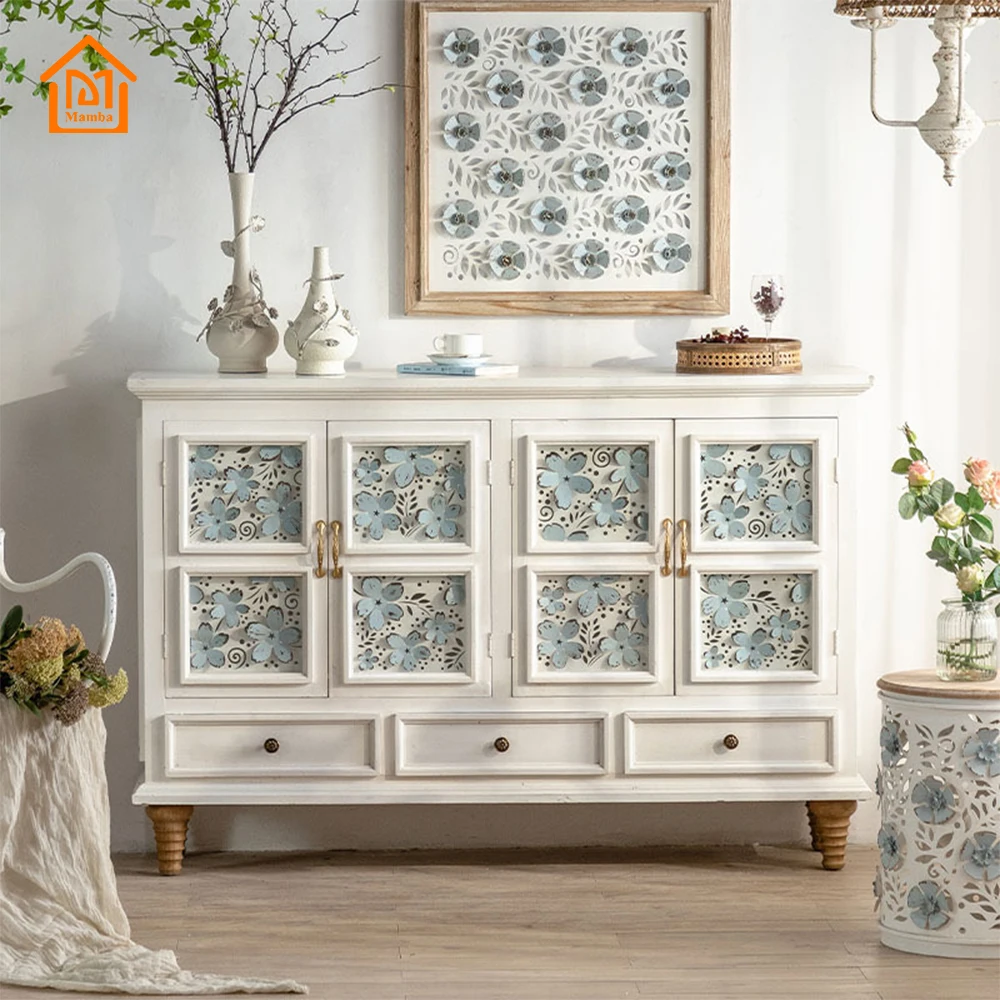 Простой шкаф для гостиной, чайный шкаф, скандинавский Многофункциональный угловой современный деревянный со стороны гостиной и столовой