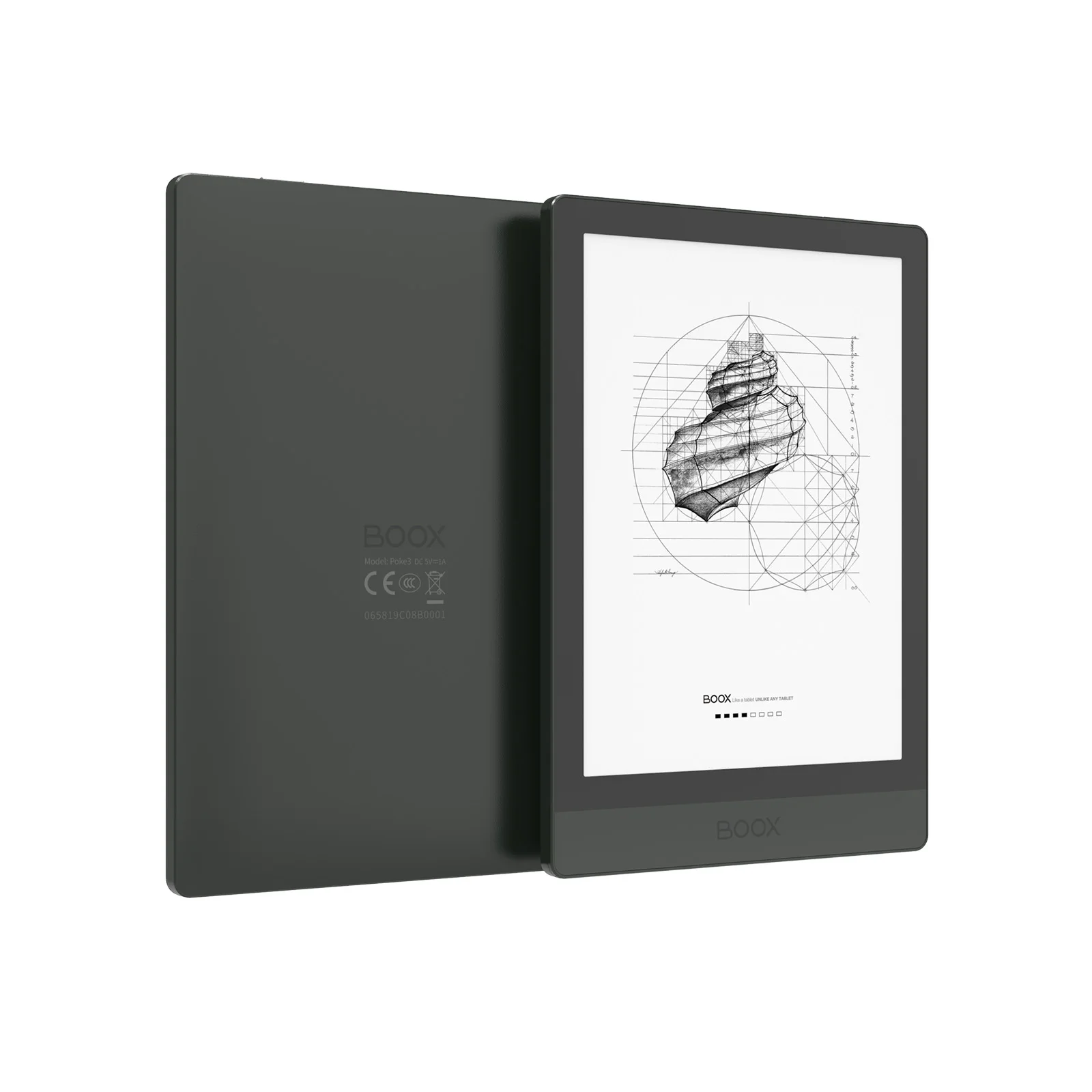 300 dpi 6 inch  eink screen Ereader for Reading Onyx Boox Poke 3