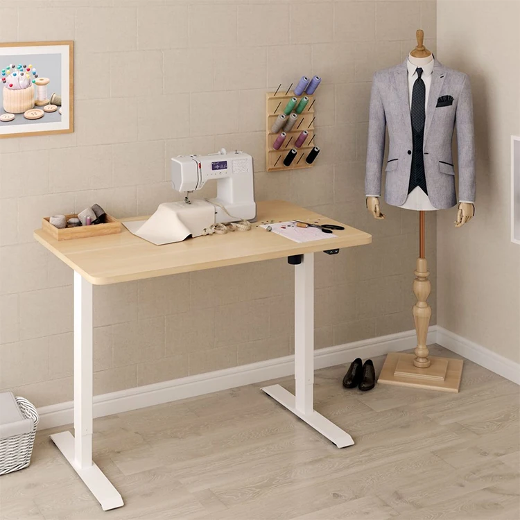 Office Computer Table Adjustable Height Riser Automatic Sit Stand Desk