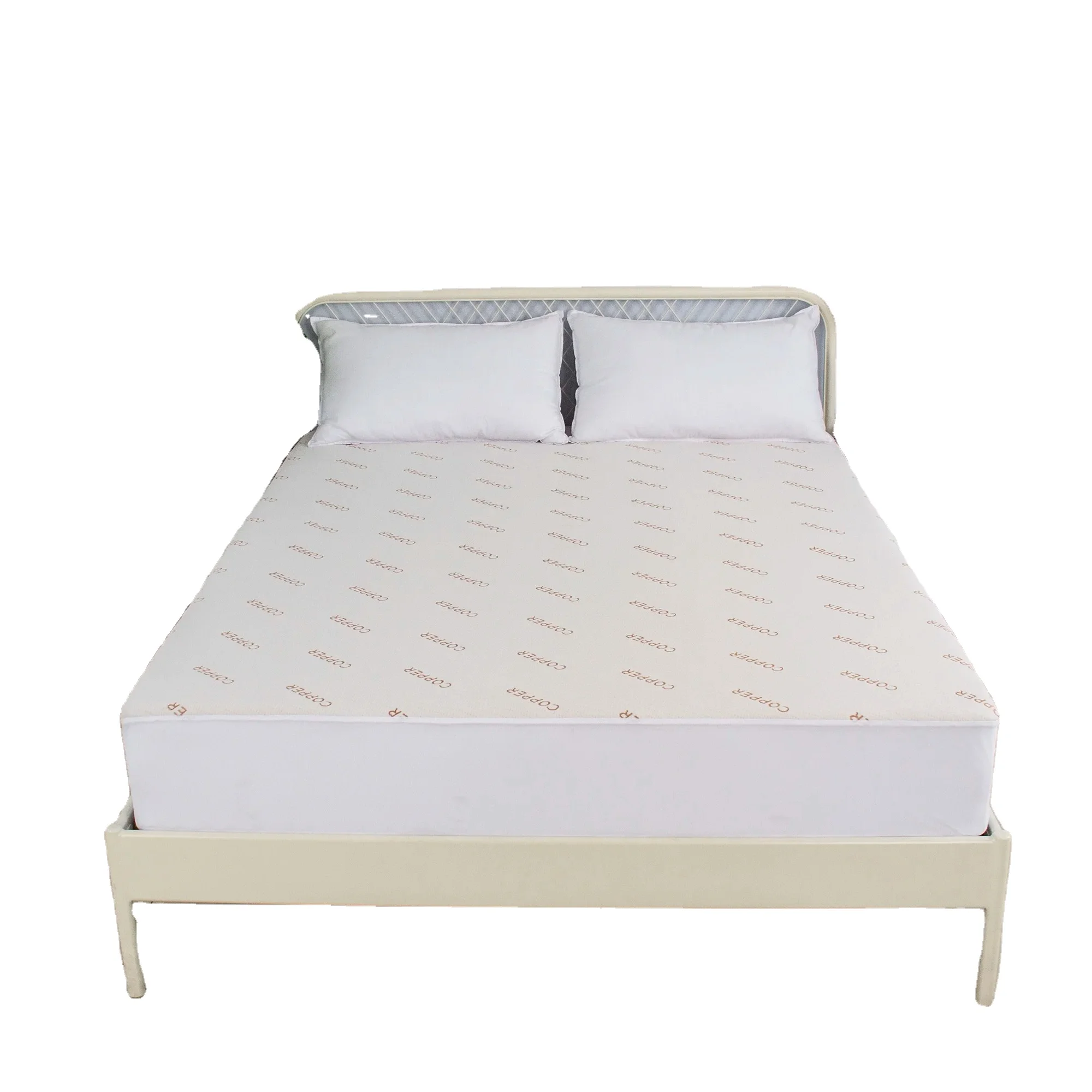 no waterproof copper infused mattress protector home use for bed anti dust protect the mattress