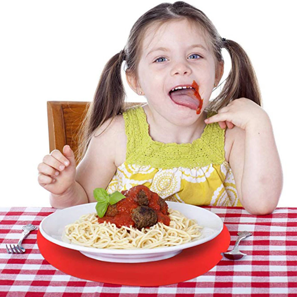 Diameter 30cm round shape silicone microwave oven baking mat