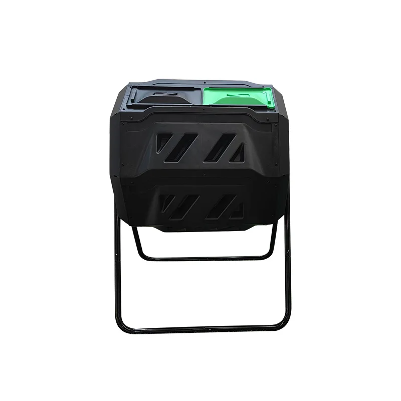 Best Large 100 Gallon Food Dual Double Batch Plastic Compost Composting Bins And Tumblers For Eco-Friendly Gard