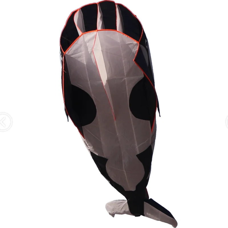 high quality kids adult outdoor beach sport kite multi color 3d Inflatable soft whale kites