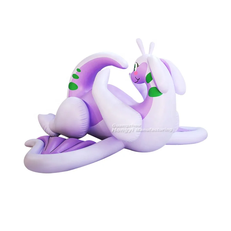 Party Supplies Purple Pink SPH Inflatable Advertising Toy Laying Dragon