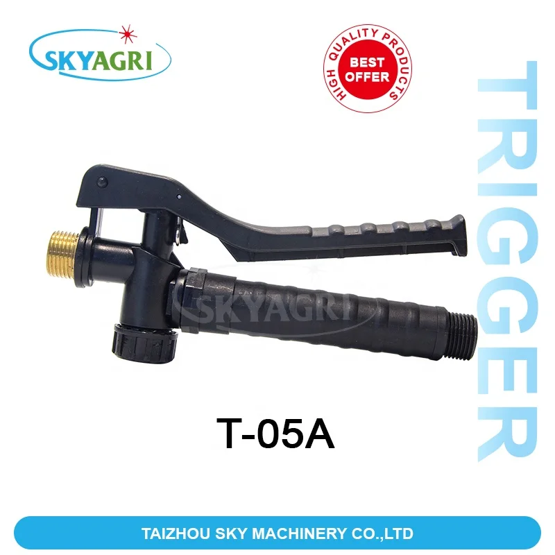 Farm knapsack manual/electric sprayer accessories switch/copper handle trigger