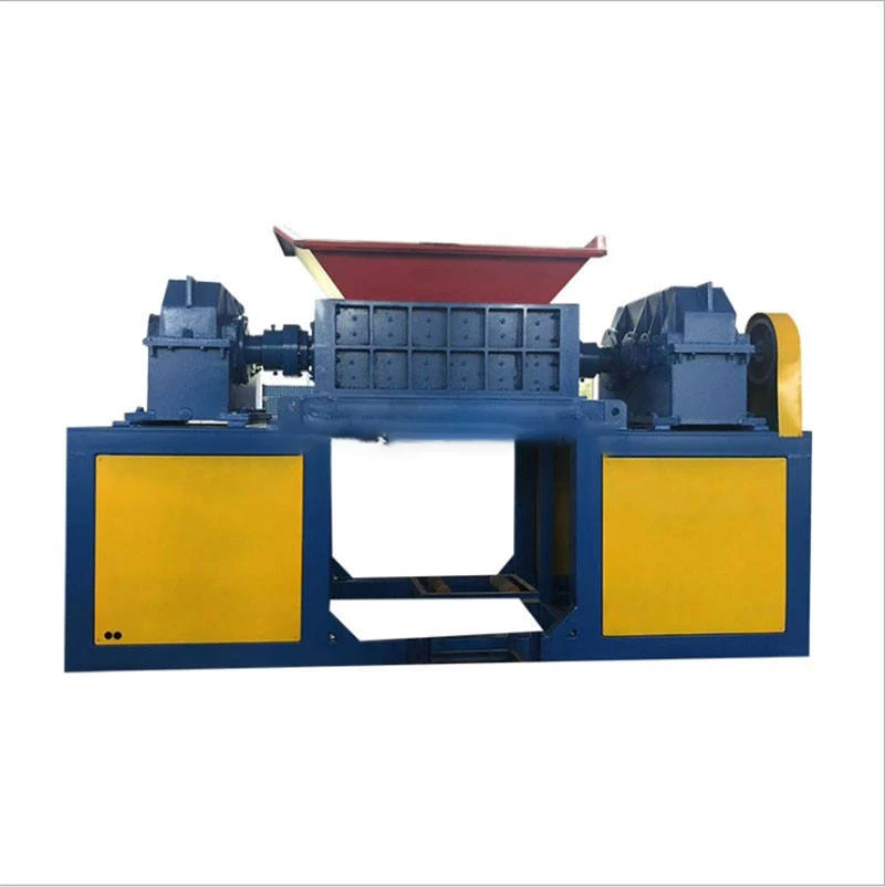 energy savings Glass wool mineral wool double shaft shredder small machine for Waste recycling