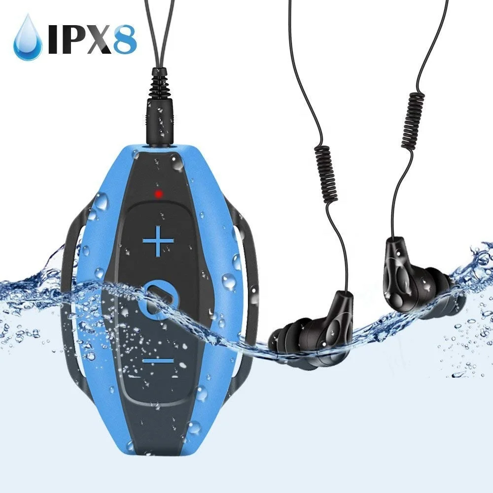 A-121 IPX8 Gift lossless Music Waterproof MP3 player for swimming water sports