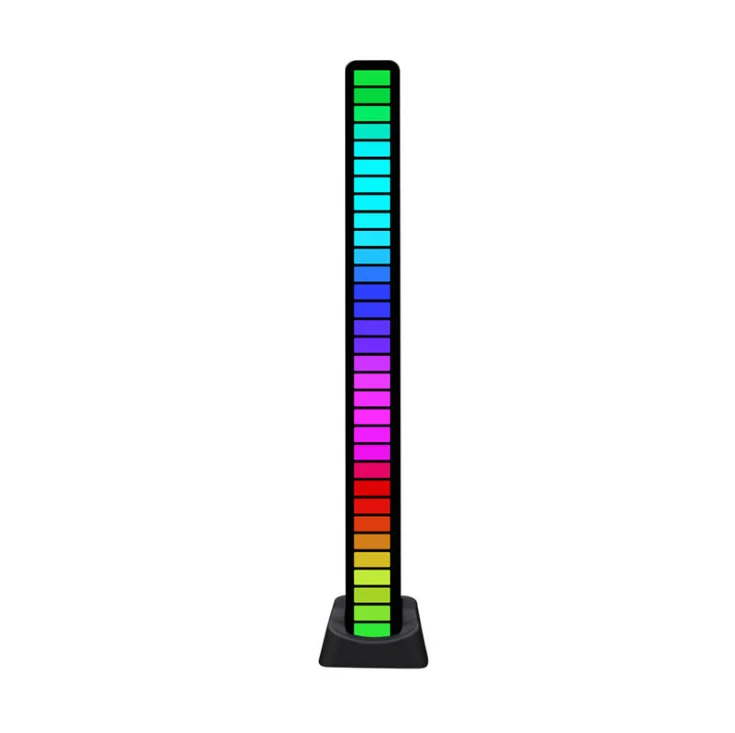 Rhythm Dynamic Display Strip Voice Sensitive Music Level Light Dj Studio Gaming Room Decoration Sound Reactive  atmosphere lamp