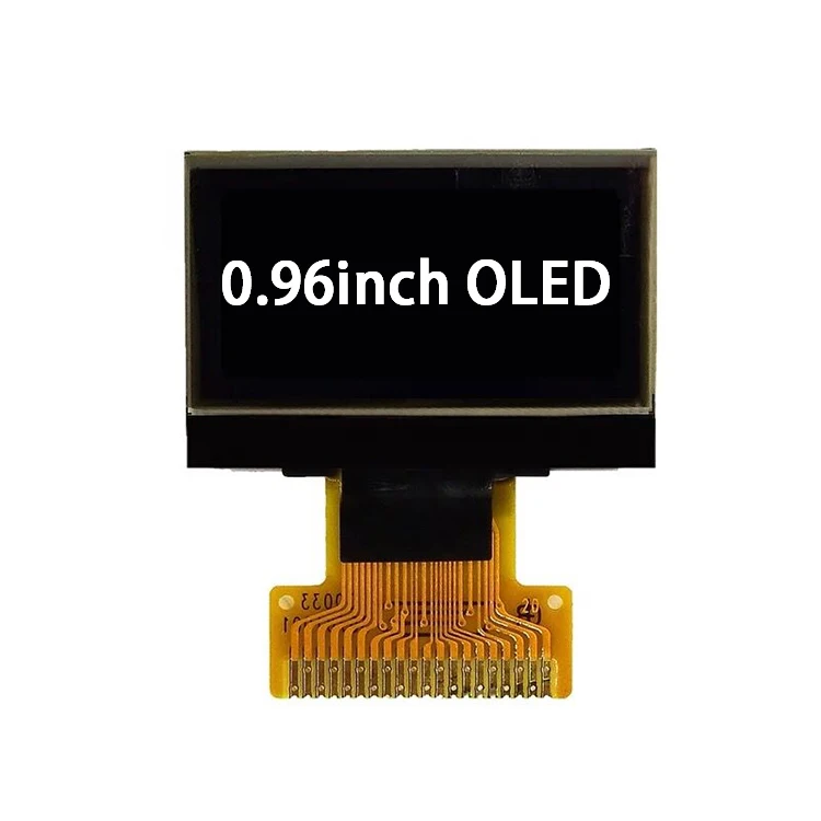 OLED дисплей 0,96 дюйма, разрешение 128x64 точек, два цвета для smart lock (62477102840)