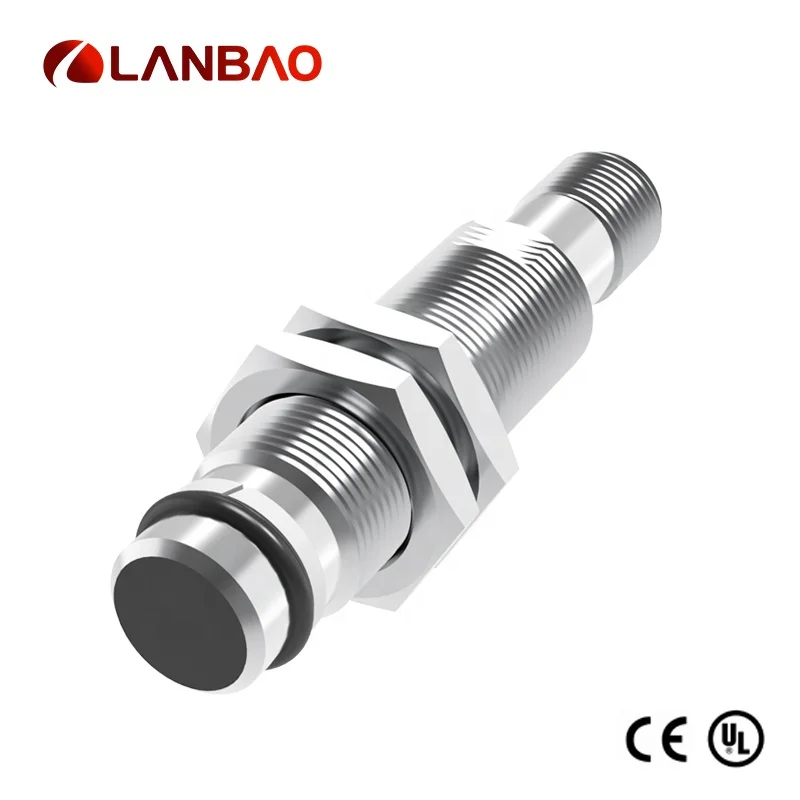 LANBAO High pressure resistant series cylindrical 500 Bar M12 connector NPN M16 mini proximity sensor