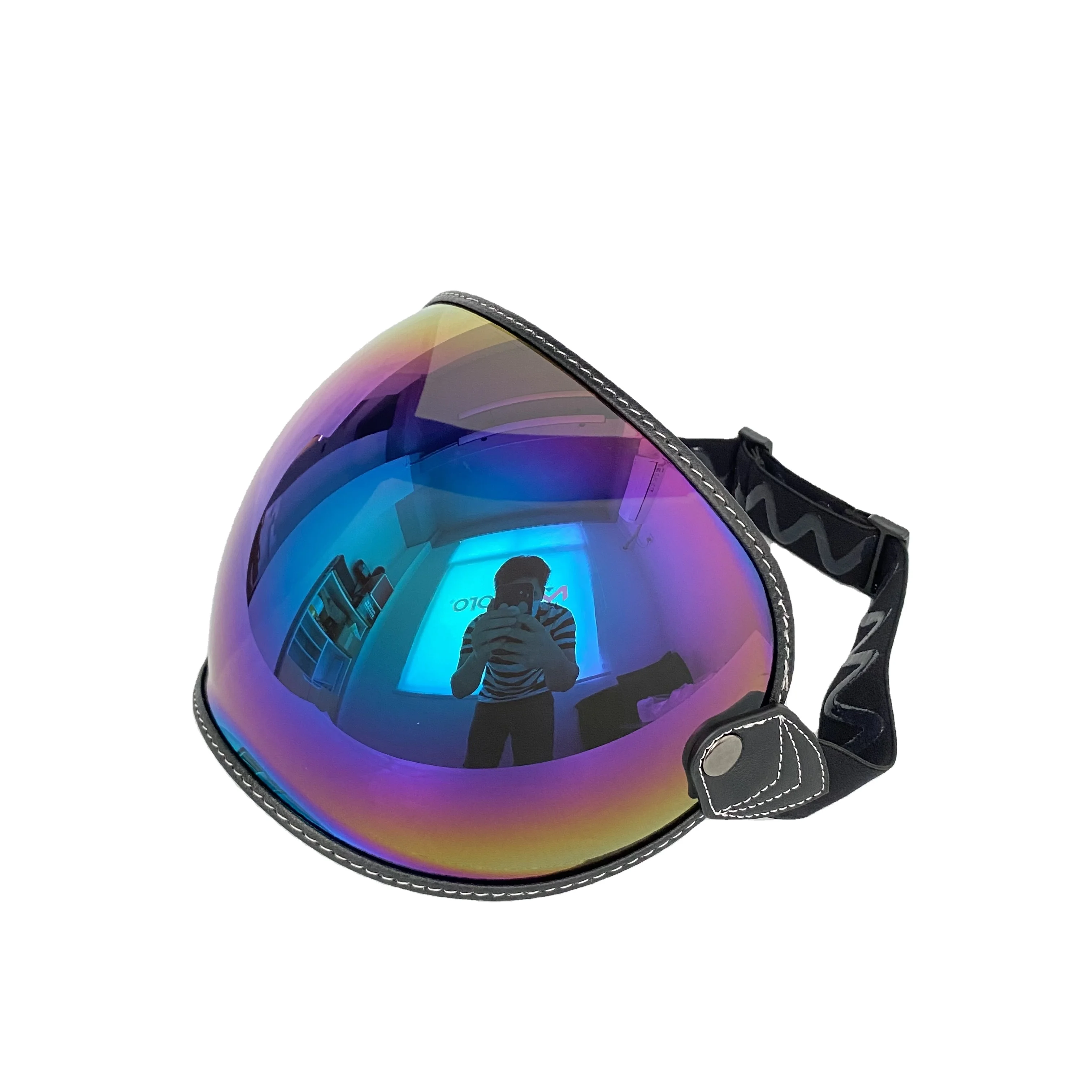 2022 Motorcycle Helmet Sun Visor Goggles Cycling Anti-UV Protection Shield Lens For Bicycle Helmet Face Mask  Eye-Shield Lens