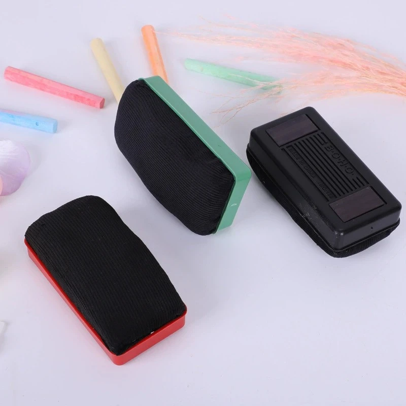 Hot sale middle size magnetic whiteboard eraser recycle material board eraser for school and office