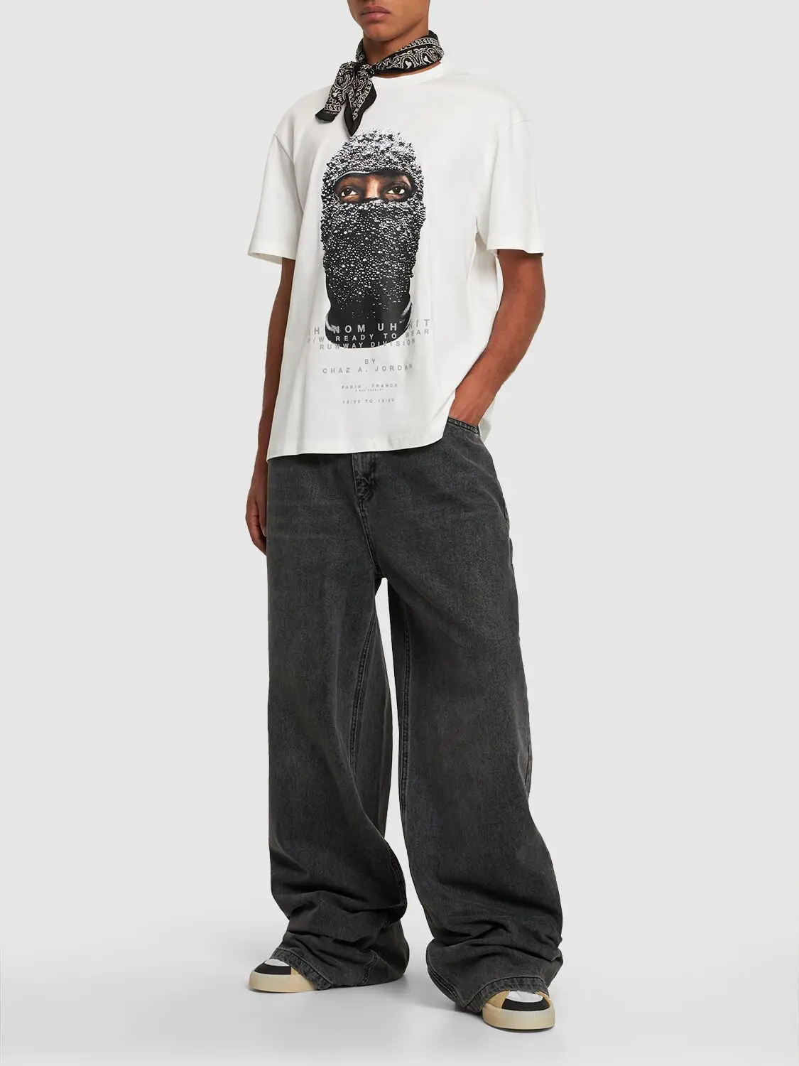 King Mcgreen Star  IH NOM UH NIT Mask T-shirt Men Women High Quality Pearl Man Graphic Tee Cotton Tops Summer Short Sleeve