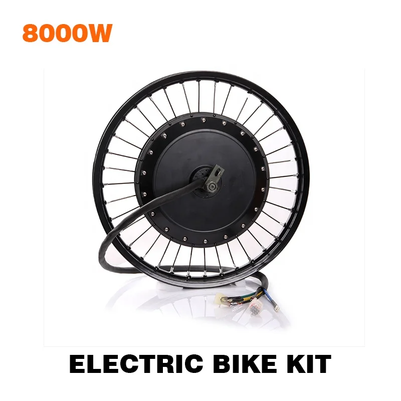 HOT Sale QS 273 8000W electric hub motor sabvoton sine wave conversion kit with UKC1 display