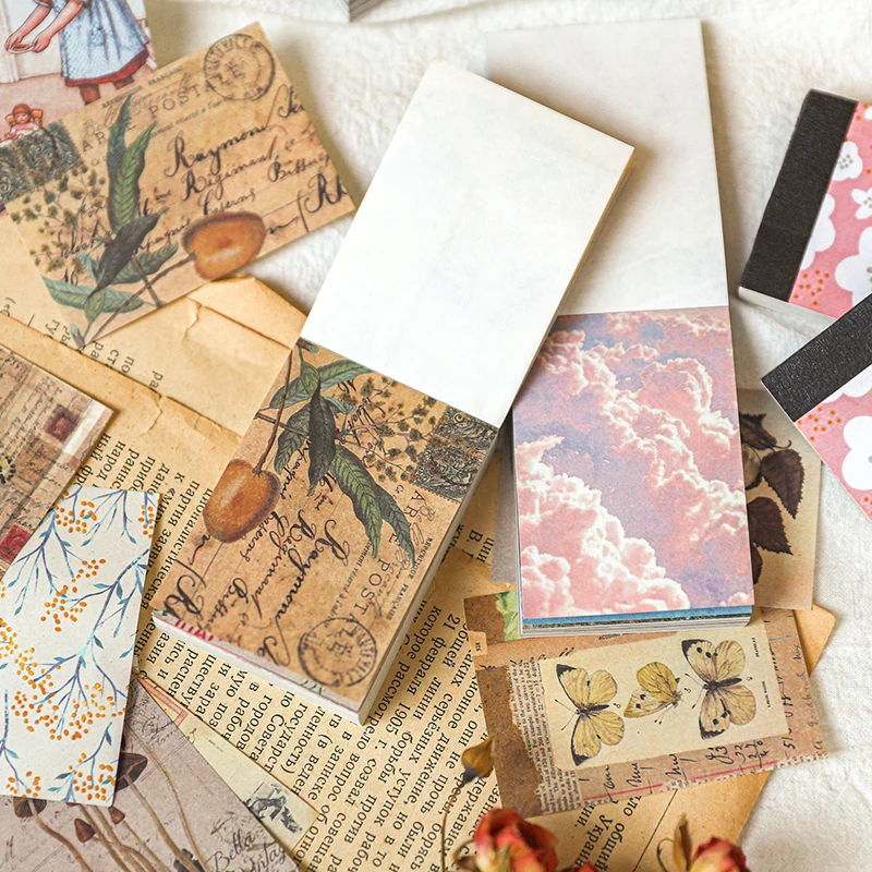 100 sheets Vintage Letter Paper  Vintage Flower Design Letterhead Letter Writing Paper Letter Pad Drawing Sketch Pad Stationery