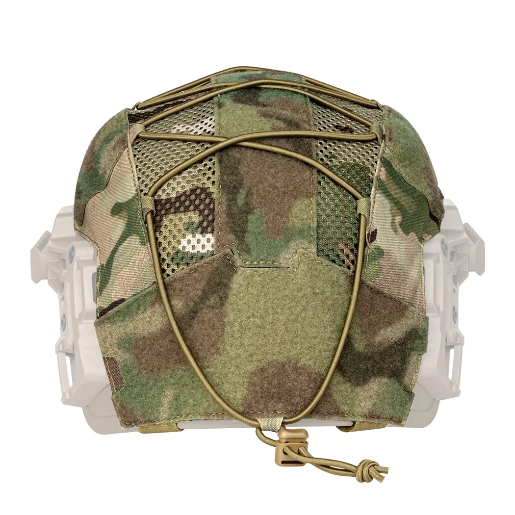 TOPTACPRO Original Camo Camouflage Tactical Hunting Gear Wendy Helmet Cloth Headwear Helmet Cover For Team Wendy Helmet