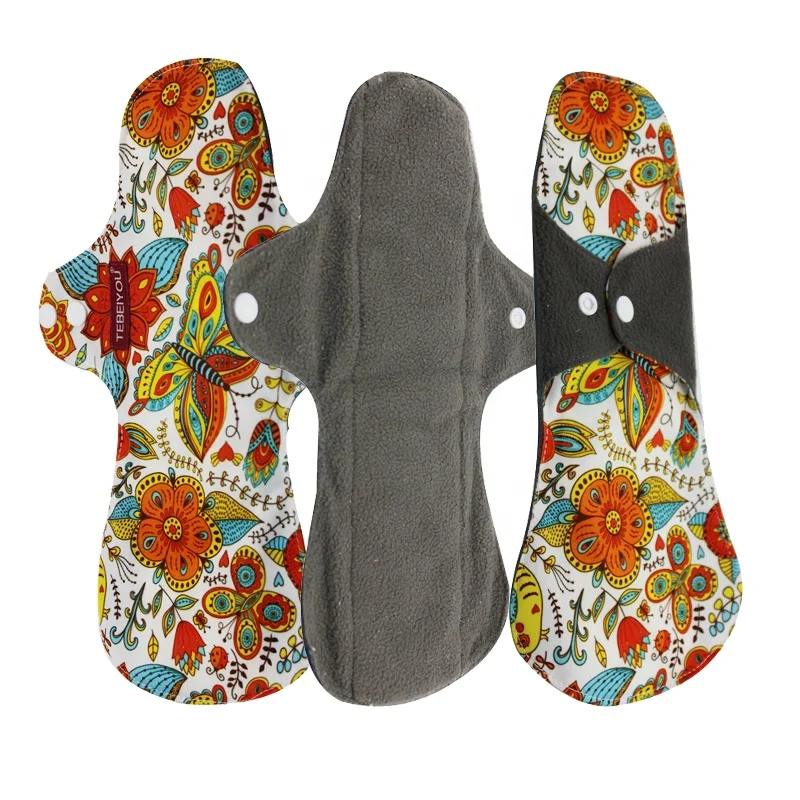 New Woman Reusable  Sanitary Towels Washable Mama Cloth Menstrual Pads Night Use