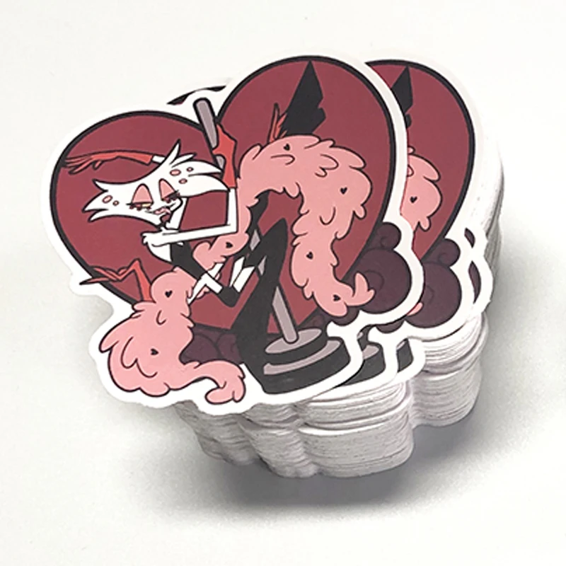Custom Personalized Adhesive Vinyl Label  Individual Die Cut Stickers