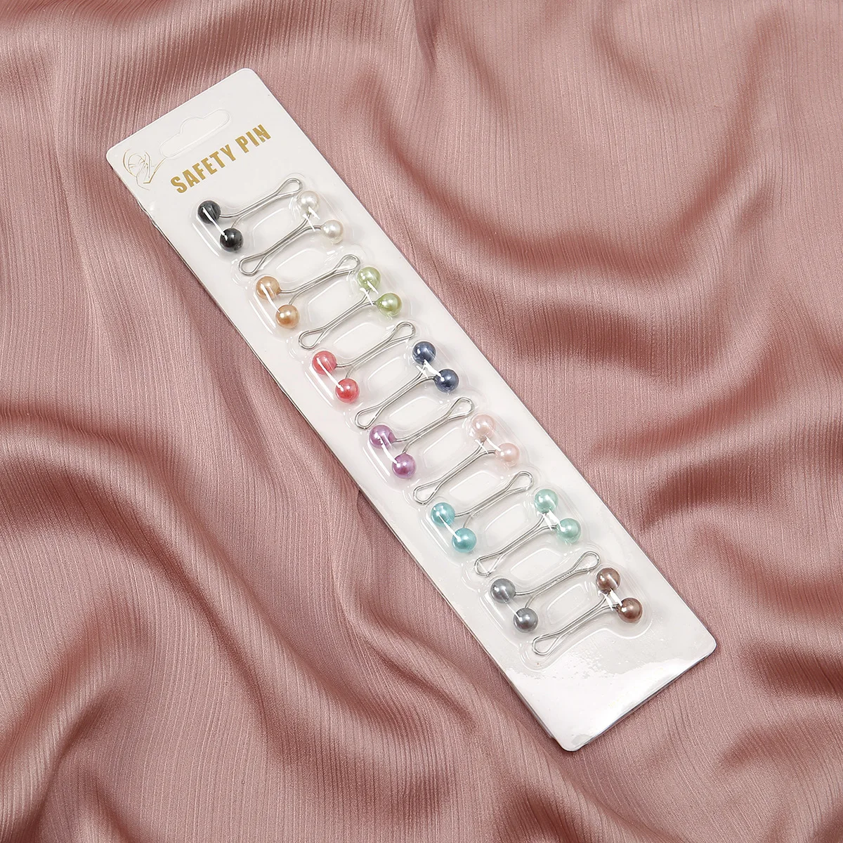 2023 Hot Sale Hijab Brooch Muslim Hijab Pins Sets Multi Color Women Scarf Buckle Brooch Brooches Pins