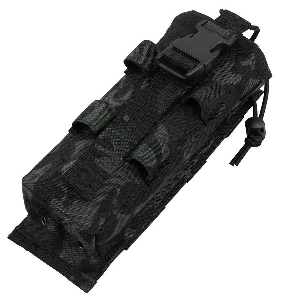 Outdoor Molle PRC 152/148 Radio Pouch Drop down Universal Walkie Talkie Pouch Waist Bag Pocket Holder