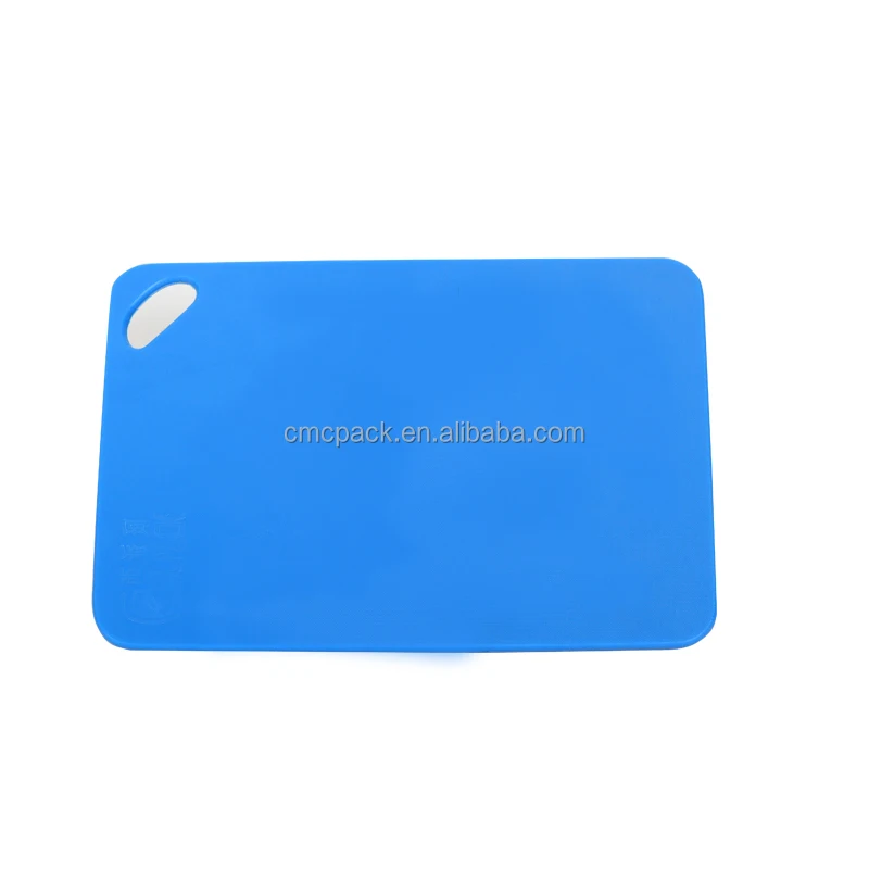 cutting board chopping block with easy grip handles  two side non slip plastic chopping board