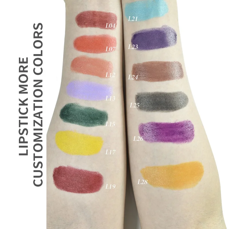 Waterproof Long Lasting Promotional OEM Low Price Private Label Bullet Lipstick Natural Matte Lipstick Wholesale Lipstick