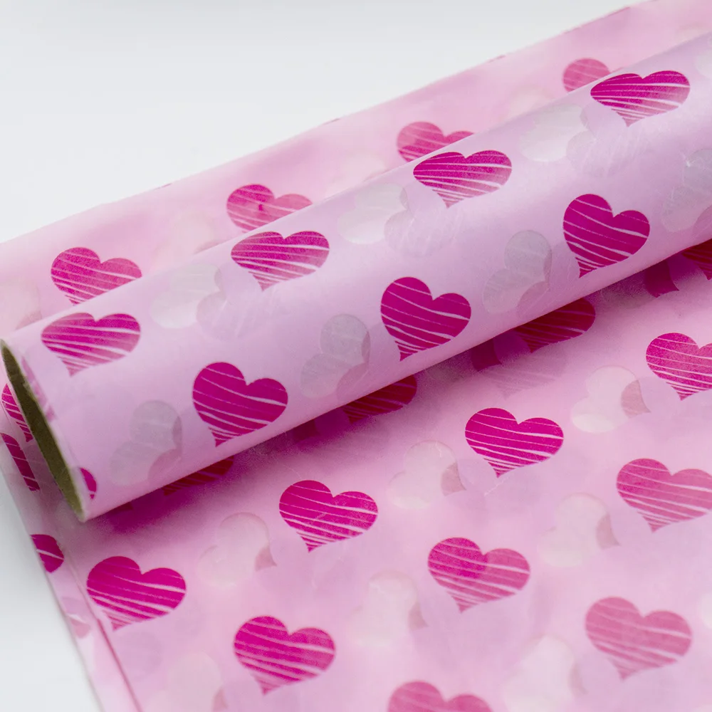 Custom High Quality Food Grade Greaseproof Raw Material Printed Hamburger Wrapping Paper