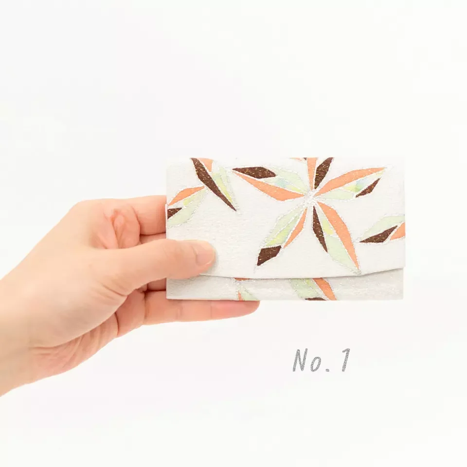 Handmade dyeing techniques business holder custom card case wallet