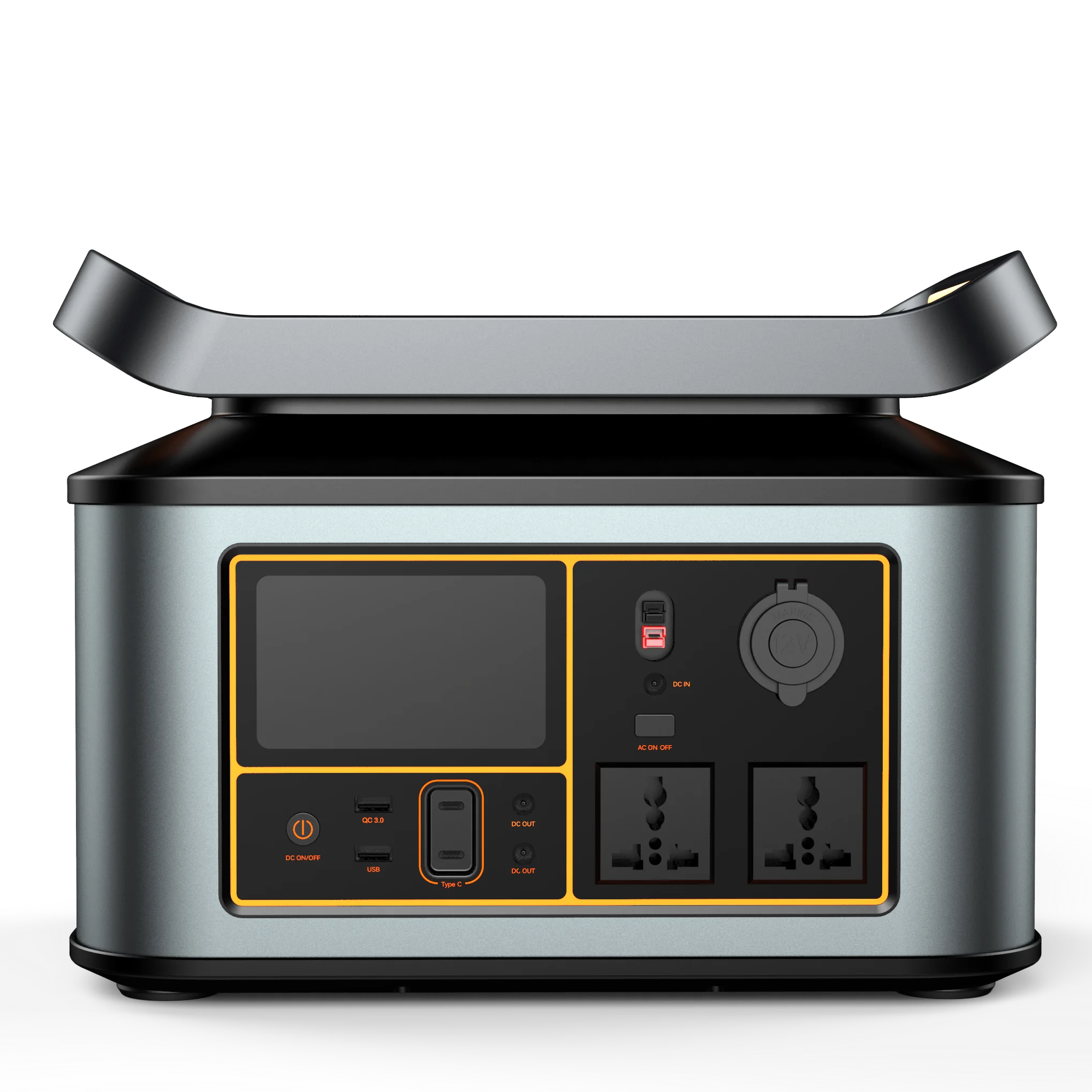 Portable station power bank 1000w battery backup power supply for camping home outdoor office and party