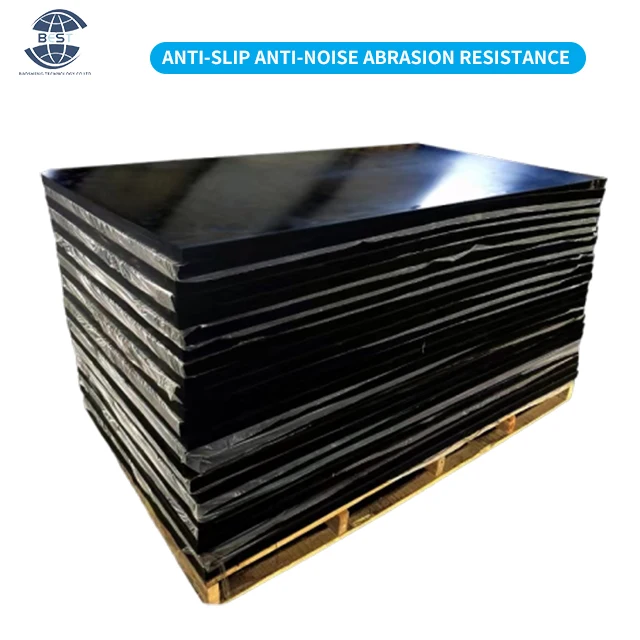 SBR rubber sheet black waterproof neoprene rubber sponge sheet with polyester fabrics