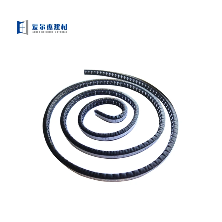 insulating glass double butyl spacer 7 mm  sealing  black  grey  White  Golden  system materials  Low Price Hot