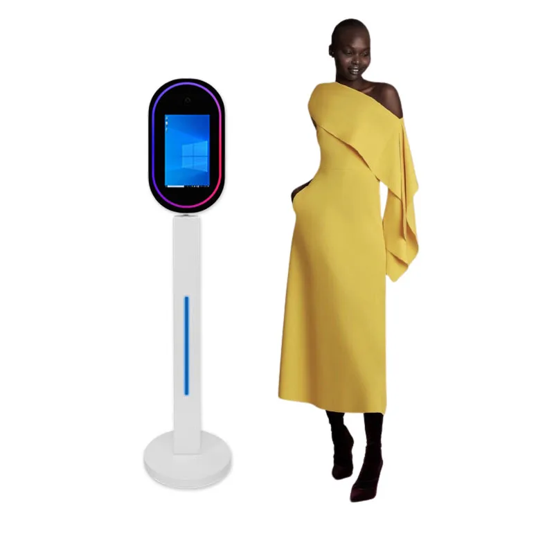 2023 13.3inch Touch Screen mini PC Mirror Photo booth Customize  Video Photobooth Portable  Machine Selfie  Ipad Photobooth