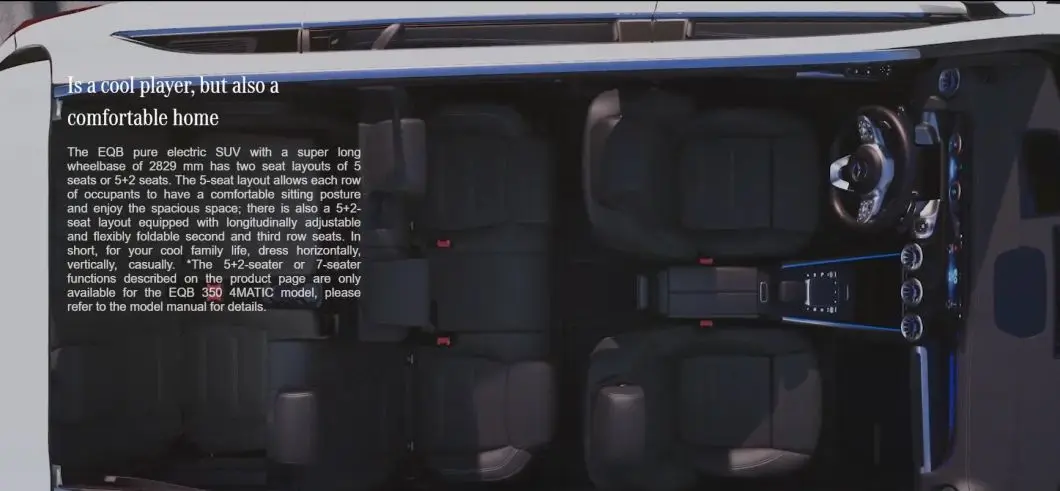 2024 Mercedes Benz Eqb Pure Electric vehicle used Electric Compact SUV Car 2/4 Wheel Drive New Energy Car