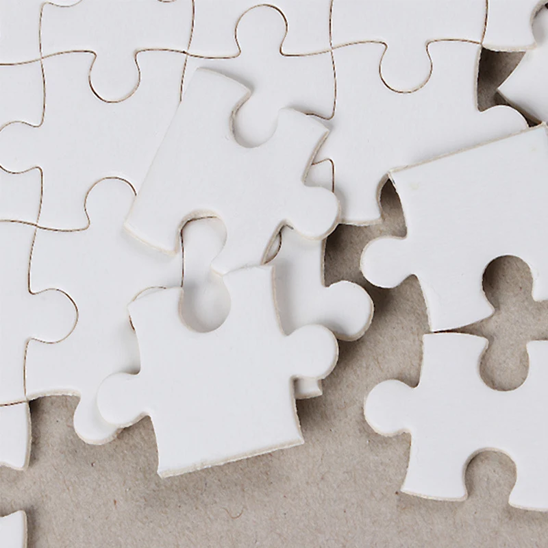 High Quality sublimation jigsaw wooden hand puzzle board sublimation blank puzzle jigsaw puzzles 1000 pieces custom