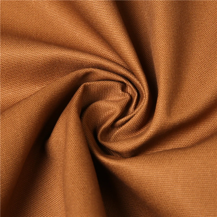 Customized High Quality Dyed Canvas Fabric Soft And Breathable Woven Shirts Fabric 100% Cotton Fabric