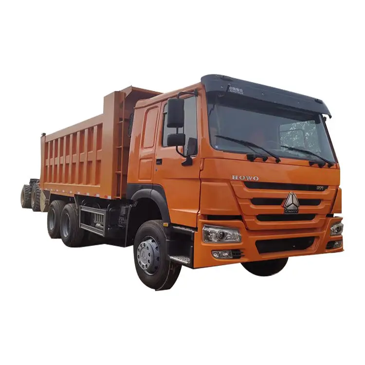 Used European 3HOWO 6*4 Zhongqi Dump Truck 371 Horsepower Dump Truck 2023 Made in China Luxury Hino Ranger 6 Tonne Dump Truck
