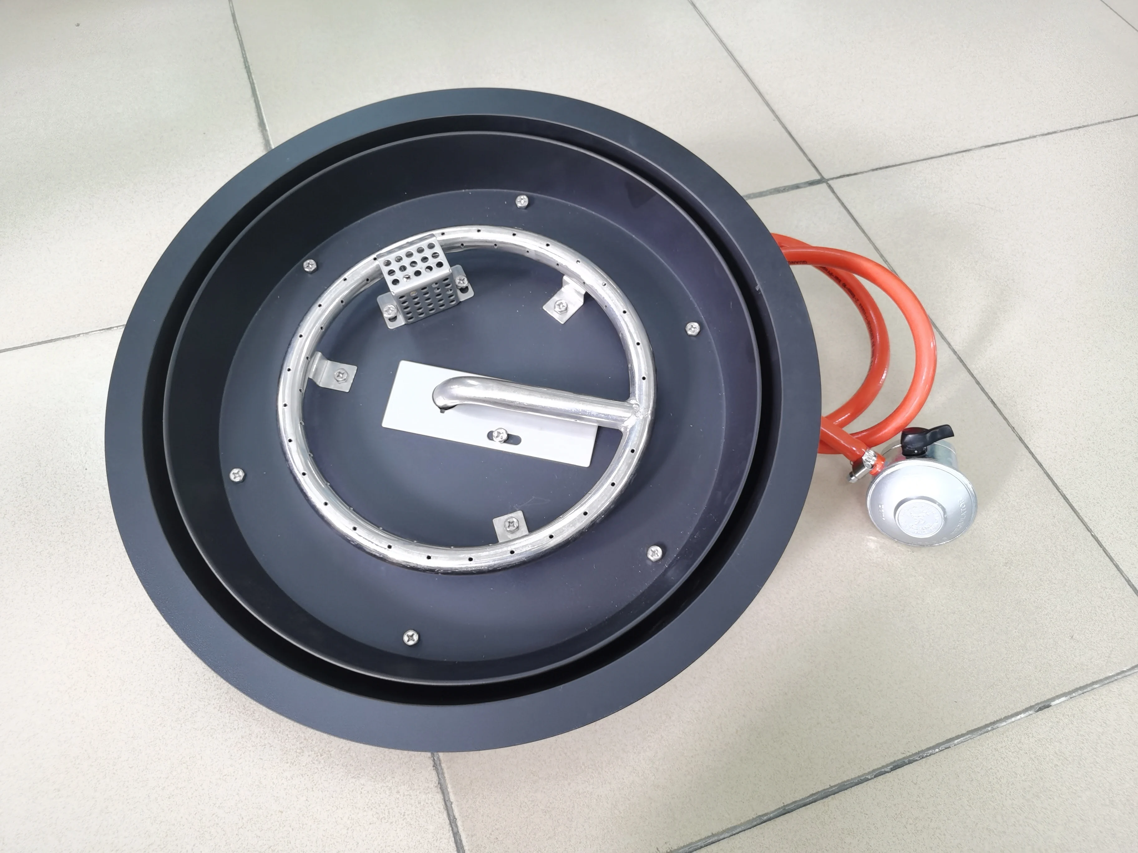 Patio D460mm DIY Double Ring Fire Pit  Burner Kit System