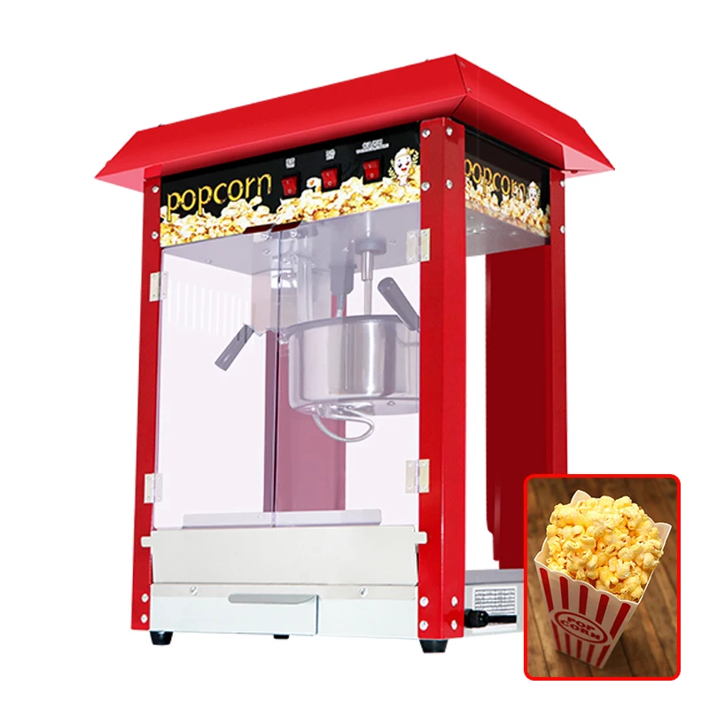 High Quality Commercial Automatic Popcorn Vending Maker Electric Countertop Popcorn Machine