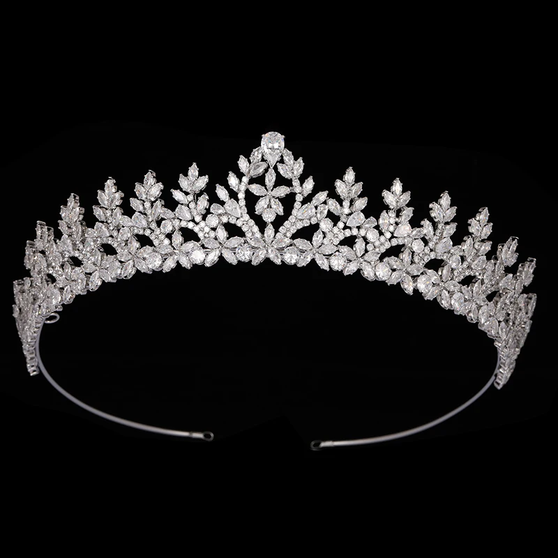 Bridal Accessories Hair Accessory Crystal Vine Elegant Wholesale Handmade Tiara Wedding Women Jewelry Fashion Gift Gold BC6978