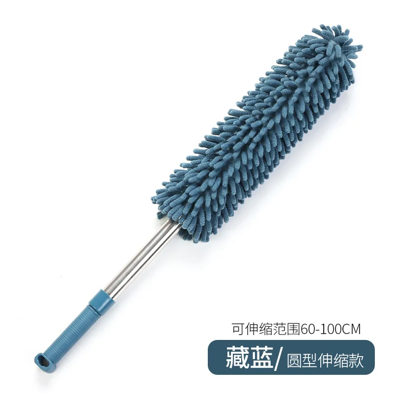 Telescopic Duster Brush Soft Microfiber Dust Cleaner Static Anti Dusting Brush Home Air-condition Car Furniture Cleaning Brush