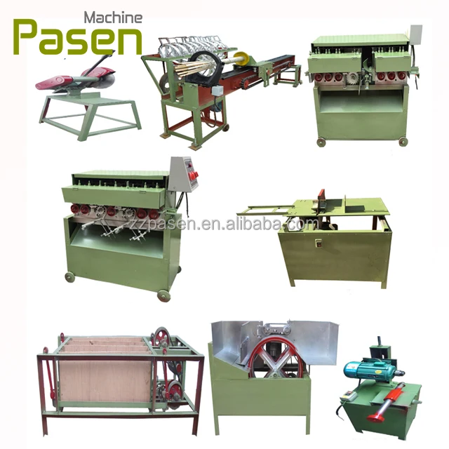 Машина для производства круглых бамбуковых палочек большой емкости, машина для производства бамбуковых палочек