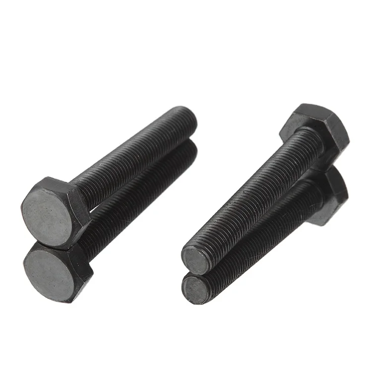 Болт UNC UNF с шестигранной головкой из черного оксида