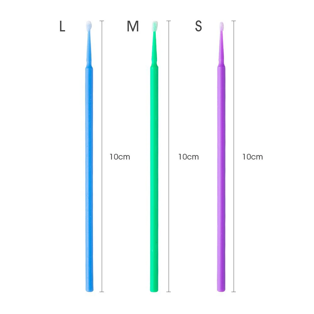 Wholesale Pink Blue Purple White Multiple Colors Micro Swabs Makeup Applicator Sticks Buds Cosmetic Makeup Tools Cotton Swabs