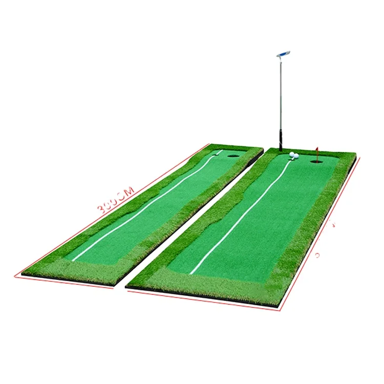 JYX China Artificial Mini Golf Course Par Practice Hitting Putting Green Outside Outdoor Tour  Grass Golf Green Mat