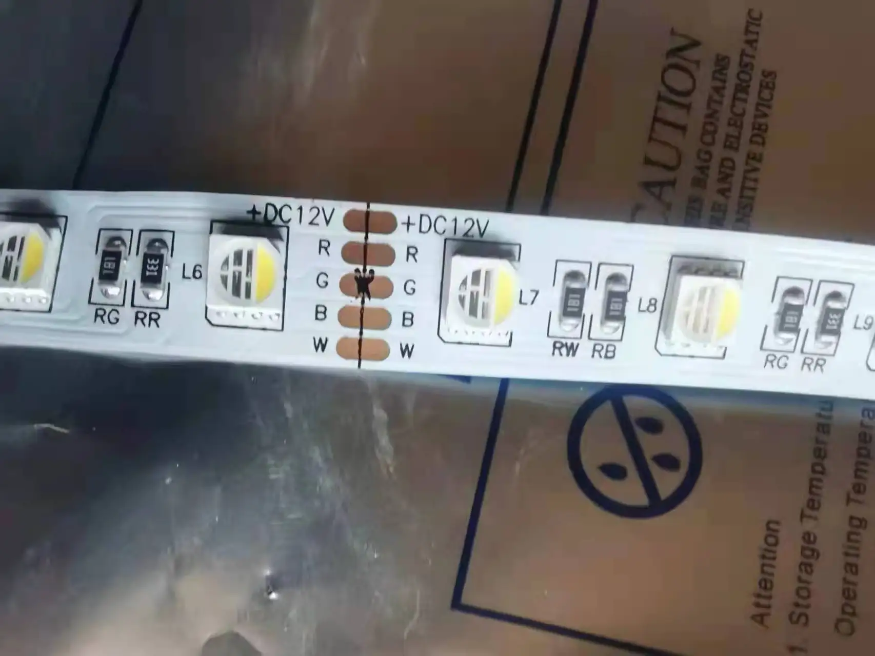 AC110V 220V  water proof RGBW LED tape SMD5050 LED Lighting Strip Linear Flexible RGB LED Strip Light