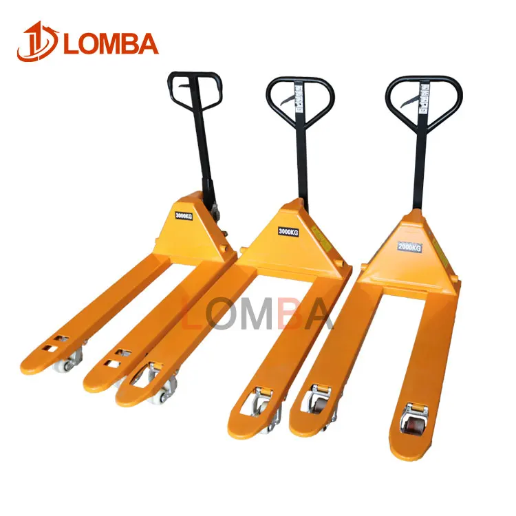 Manual Pallet Truck Type Transpallet Truck 3ton Hydraulic Manual Pallet Forklift/ Stacker