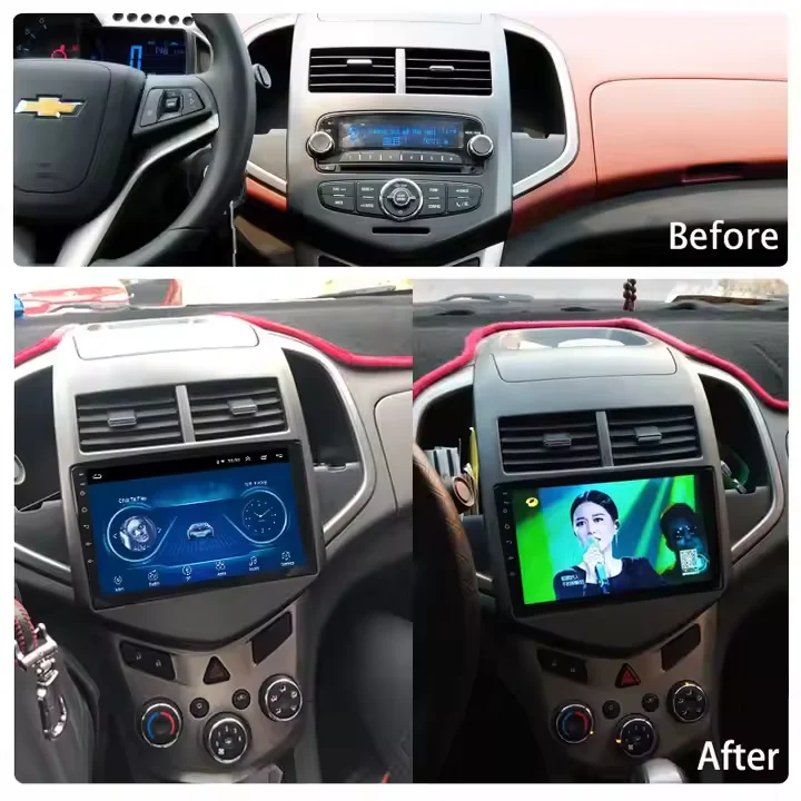 for Chevrolet Aveo 2008 2014 android car para auto electronics dvd carplay player GPS fm stereo radio