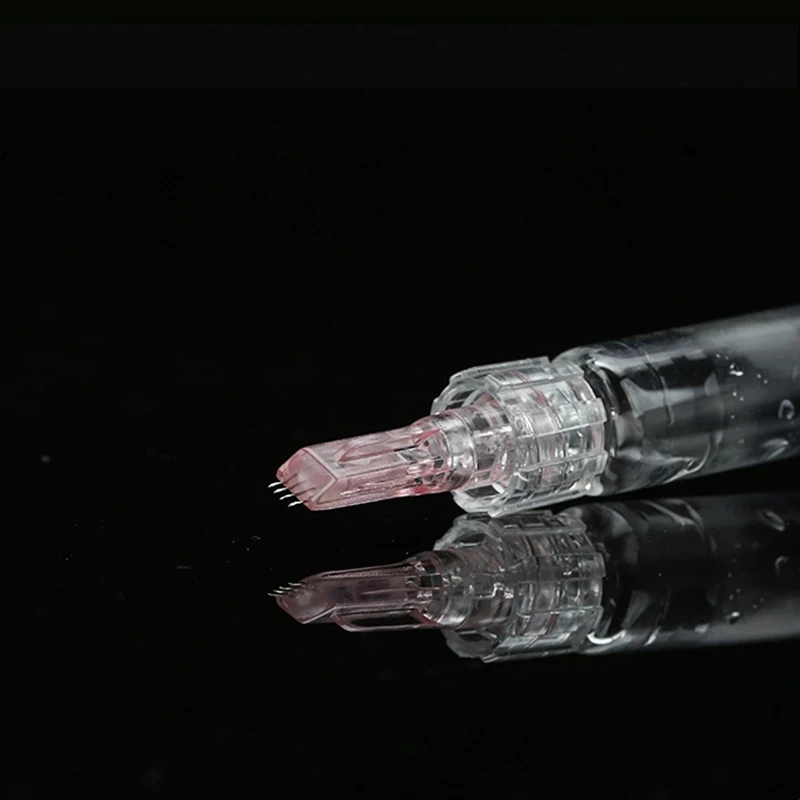Crystal 4 Pin Multi Mesotherapy Needles For Hyaluronic Acid Dermal Filler Injections To Remove Wrinkles Needle