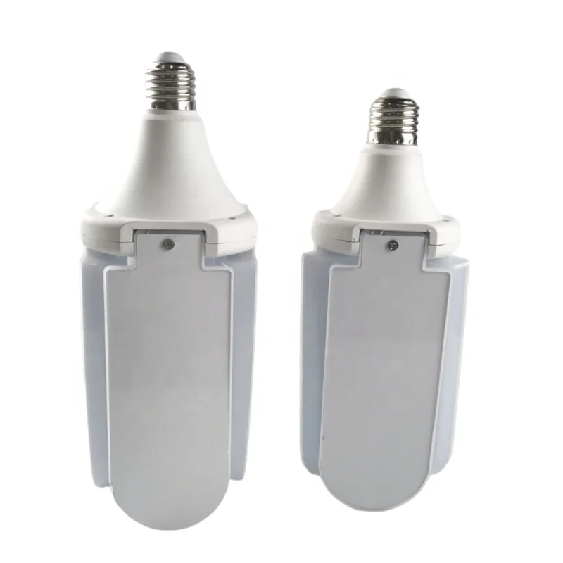 Commercial Industrial Lighting Fan Blade Led Bulb  Electric 6500k Led Lamp 45w 65w 75w Foldable Led Bulbs For Home