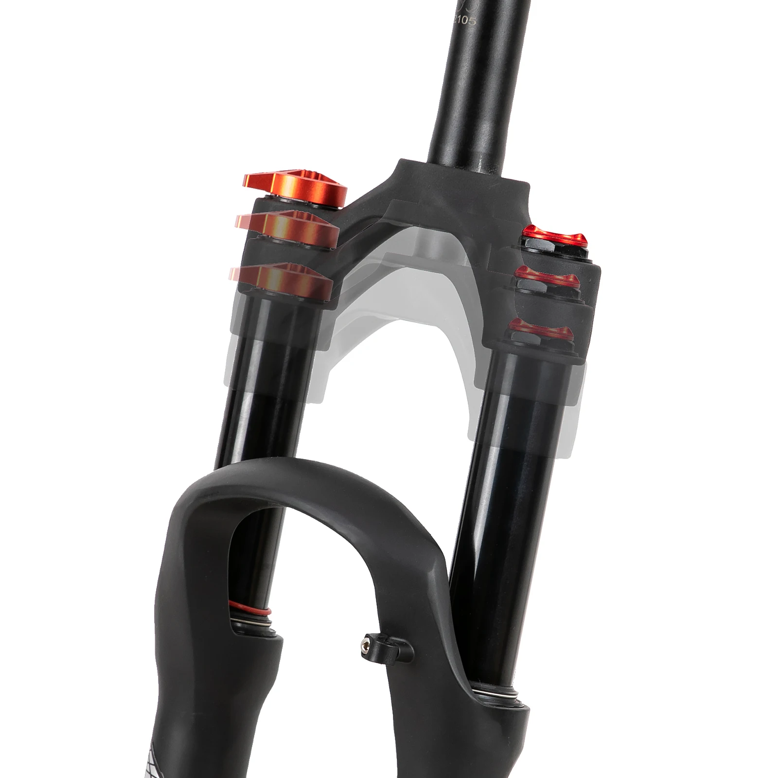 JOYSUN 2024 Hot Sale Magnesium Alloy Mountain Bike Air Suspension Front Fork Mountain Bike Fork for 26/27.5/29 Inch BMX Bike